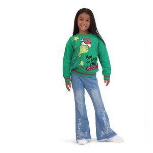 Christmas Sweater Grinch Stole Christmas Family Themes Sweatshirt